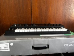 Korg Microkorg XL Plus Synthesizer with Vocoder w/ box, mic