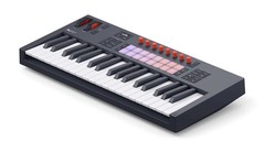 Novation FLkey 2 37 Key MIDI Keyboard Controller for FL Studio+Dual Shelf Stand