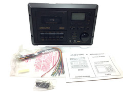 MITO EXECUTIVE 6000 AM/FM WEATHERBAND RADIO with CASSETTE TAPE PLAYER