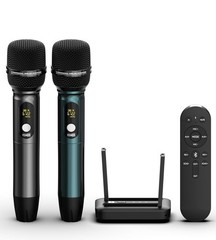 Portable Karaoke System with Bluetooth 5.0, AI Voice Removal & Studio Reverb 5.0