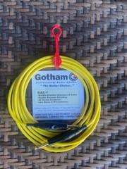 Gotham GAC-1 Instrument Cable Assembly 06 ft. Straight Plugs Yellow