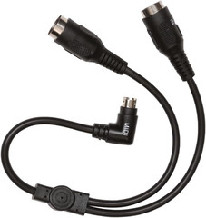 PS/2 To 5 Pin MIDI In Out Breakout Cable Adapter For Drum Pedal Sync