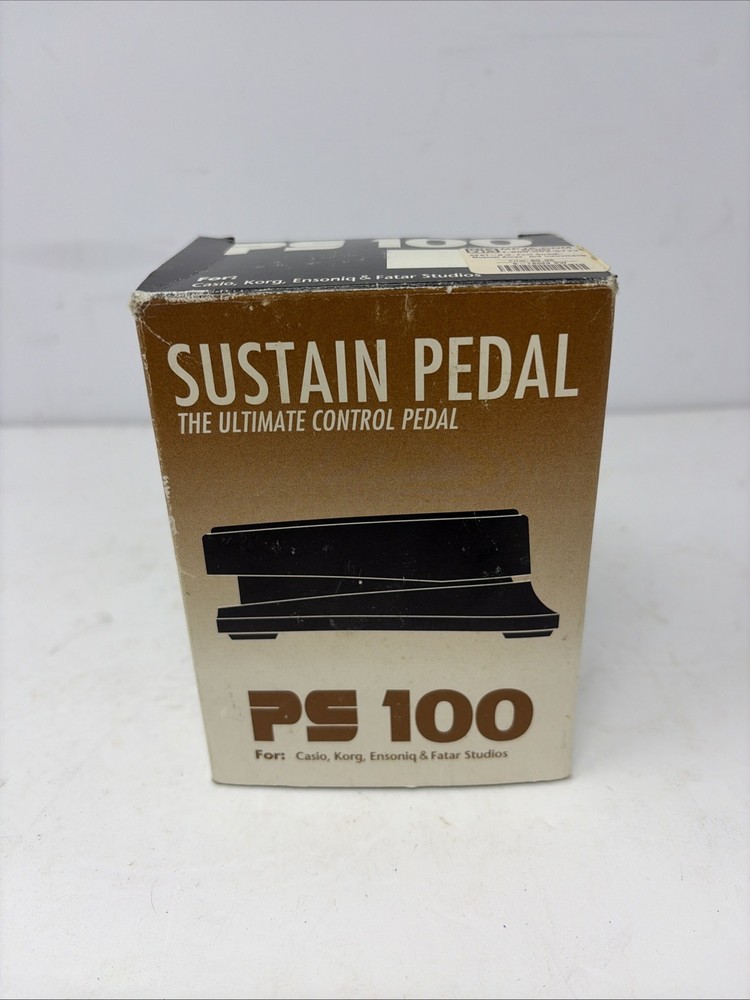 PS-100 Keyboard Foot Switch Sustain Music Pedal PS100 W/ Box | Italy by Fatar