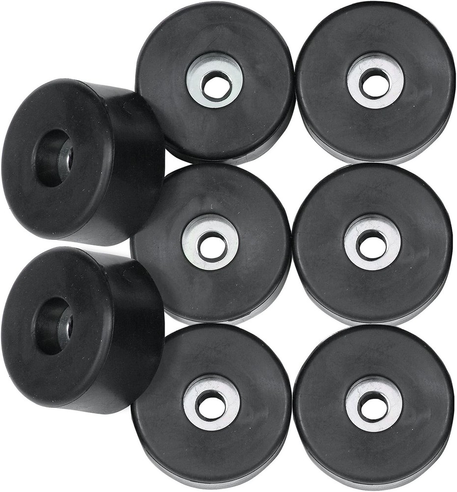 1 or 8 Rubber Ft Bumper Amp Speaker Guitar Amplifier Cabinet Rubber Bumper 1.5″