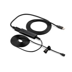 Apogee ClipMic Digital 2 Premium Clip-On Lavalier Microphone, Black