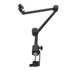 Microphone Arm Stand 180 Degree Adjustable Stable Durable Carbon Steel Desk XDIF