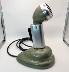 Vintage Shure 520SL Dispatcher Controlled Magnetic Microphone