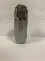 Blue Yeti USB Microphone Silver THX Certified Condenser Mic Tested Working.