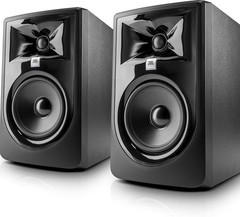 (2) JBL 305P MkII 5″ 2-Way Active Powered Studio Reference Monitors Speakers