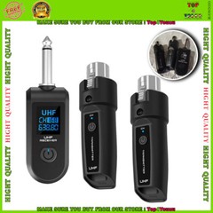 UHF Wireless Microphone Converter XLR Transmitter and Receiver Microphone System