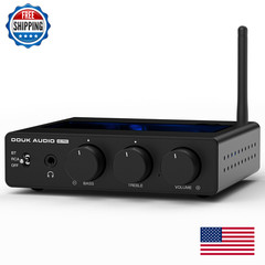 Douk Audio 2 Channel Bluetooth Amp Hifi Stereo Amplifier 300W2 Tpa3255 Class D