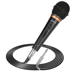Premium Vocal Dynamic Handheld Microphone with 19ft Detachable XLR Cable and …