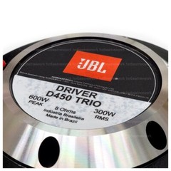 JBL D450 TRIO 300 Watt-RMS 8-ohm Driver 2″ inch Exit Throat 4-Bolt 400-6000 Hz