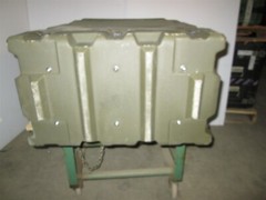 Double Ended 38x28x17 Zero Warrior Rotomolded Hard Plastic Equipment Case