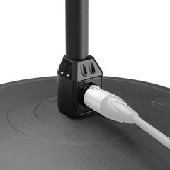Gravity GMS23XLRB Microphone Stand with XLR Connector and Gooseneck