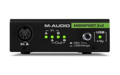 M-Audio MIDISport 2×2 Anniversary Edition 2-in/2-out MIDI interface – Brand New!