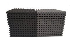 24 pk 12x12x1″ Wedge Acoustic Foam Soundproof Wall Record Studio Panel Tile GrBk