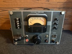 RCA OP-6 Portable Amplifier Microphone Tube Preamp OP6 – Serviced
