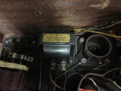 Vintage Radio B24393 Diamond Audio Transformer Tube Amplifier Am/fm Receiver