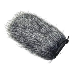 Mic Furry Windscreen Easy to Use Mic Windjammer for Interview Outdoor Use