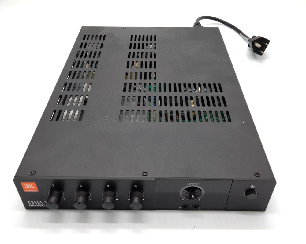 JBL CSMA 180 CSMA180 Drivecore 80w Commercial 70v Amplifier Mixer