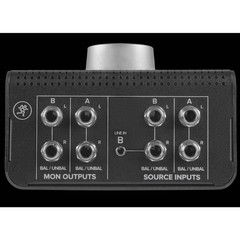 Mackie Big Knob Passive 2×2 Studio Monitor Controller W/2x 6′ 1/4″ TRS Cable