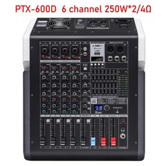 Mezclador Amplificador de Potencia PTX-1000D Audio Profesional 350 W X 2 @ 4 Ohm