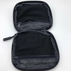 Portable Compact Carry Pouch Zipper Storage Case Bag For DJI Mic 2 13.5cmx12cm