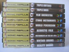SONIC REFILLS FOR REASON VOL 7 9 10 12 13 14 15 16 17