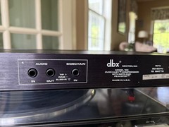 DBX 166 Over Easy Compressor with Gate and Peakstop Gain Reduction