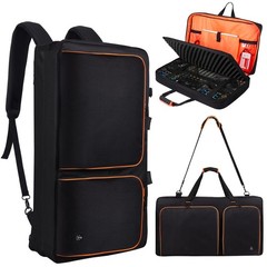 DJ Controller Case for DDJ~FLX10/1000/REV7/REV5/FLX6 with Laptop Compartment