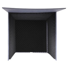 Portable Soundproof Booth for Desktop Recording – Lightweight & Easy to Use