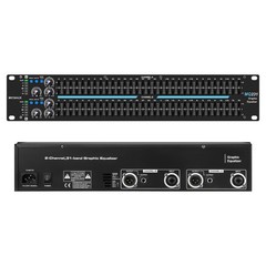 Dual Channel 31-Band Graphic Stereo EQ for Home Audio and DJ Sound
