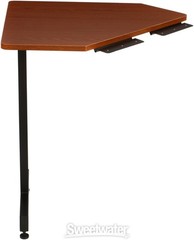 On-Stage Stands WSC7500 Workstation Corner Accessory – Rosewood