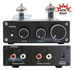Premium Tube Amplifier With Rotary Treble Bass Control + 40 Watt RMS Output