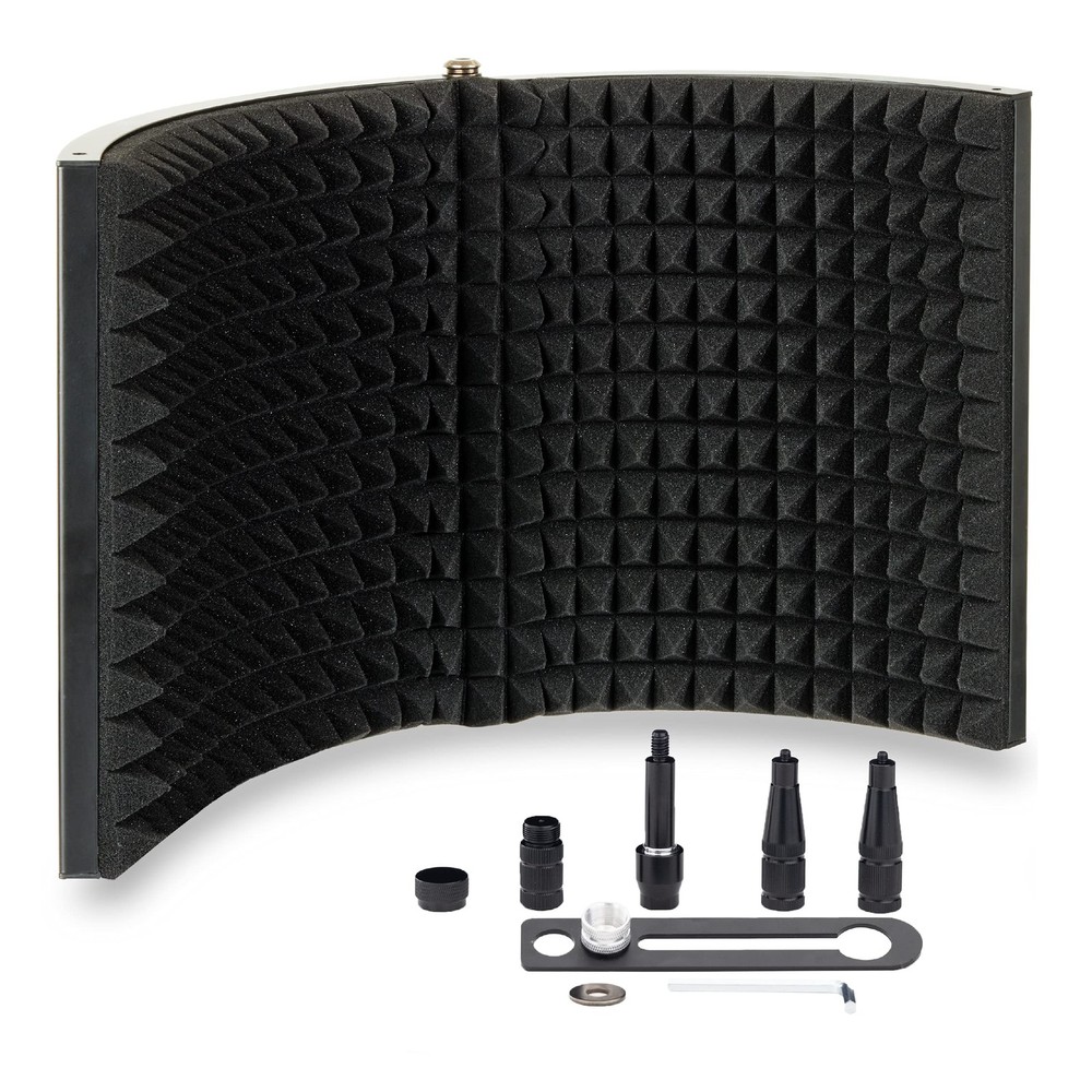 AUPHONIX PRO Isolation Shield – Microphone Reflection Filter for Recording -…