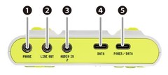 Casio SXC-1 Portable Standalone Sampler White 16 Pads 64GB USB-C SK-1 MT-40