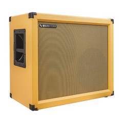 Sound Town 2 x 12″ 130W Open-back Guitar Speaker Cabinet, Orange (GUC212OBOR)