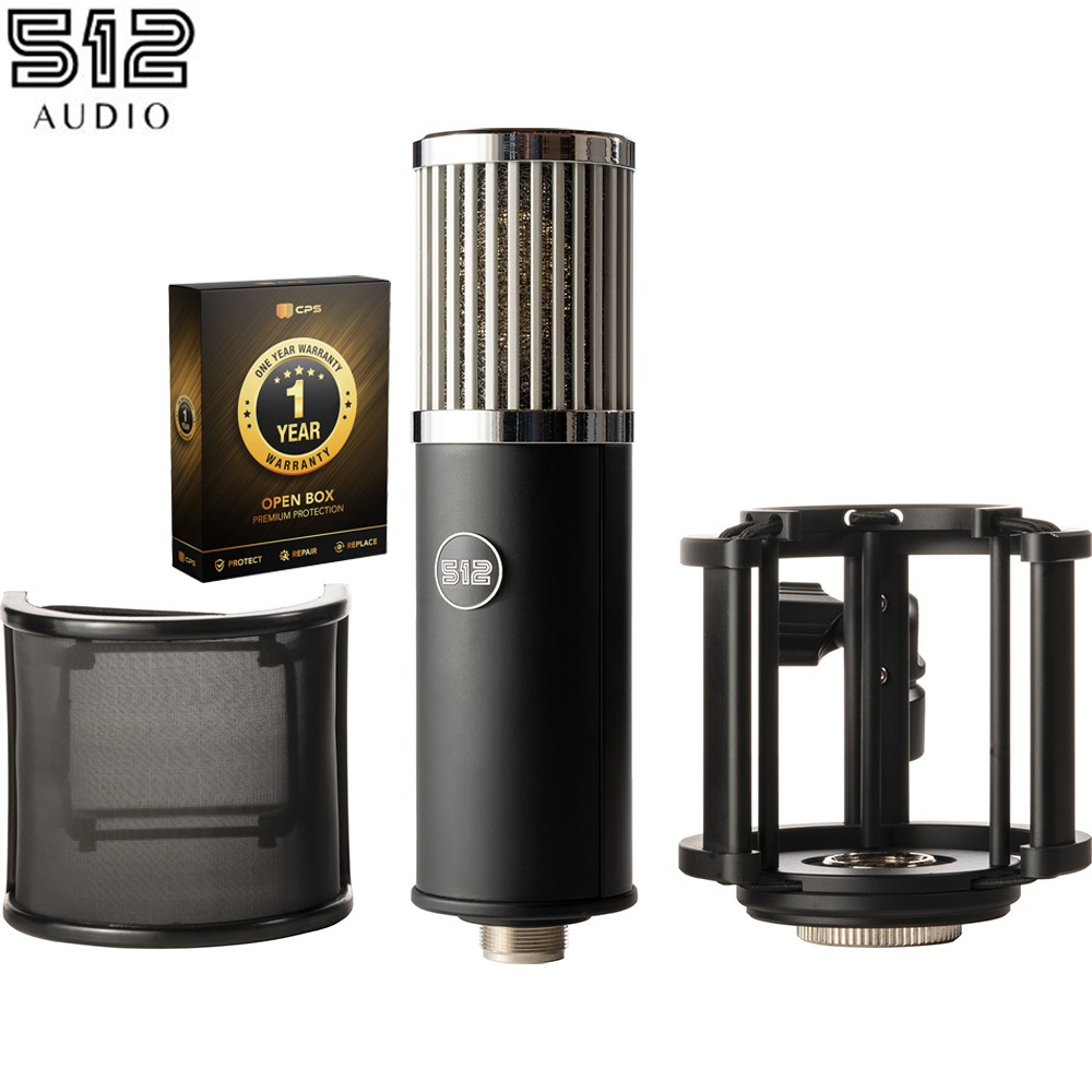 512 Audio Large Diaphragm Condenser XLR Microphone with 1 Year Warranty