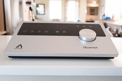 Apogee Quartet USB Audio Interface – Silver