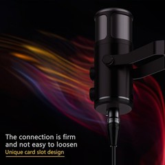 25ft XLR Cables 6 Pack – Professional Male to Female Microphone Cords, Gold-Plat