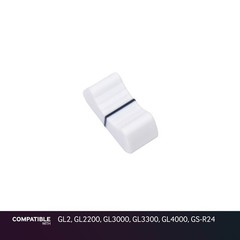 Allen & Heath White Fader Cap for GL2, GL2200, GL3000, GL3300, GL4000, GS-R24