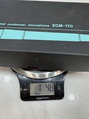 Sony ECM-170 Microphone w/ Box and Accessories, Made in Japan, Nice!