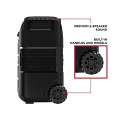 Ion Audio Tailgater XL Portable Bluetooth Party Speaker with Karaoke Microphone