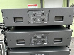 (12) JBL VTX-V20 LINE ARRAY W/ TRANSPORTCART AND CROWN AMPS (THS)