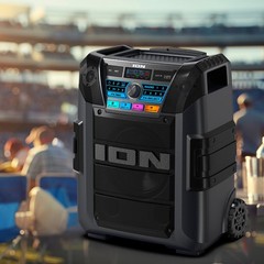 Ion Audio Tailgater XL Portable Bluetooth Party Speaker with Karaoke Microphone
