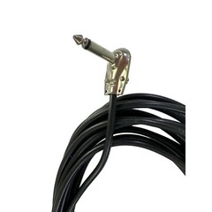 Unbranded 20ft Instrument Cable 1/4″ Straight to 90 Degree 1/4″ Connector #f