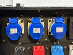 INDU POWER DISTRO 208V 30A X 6 CEE 30A-BLU3, ED DUP X2 #1875-79 (One) THS