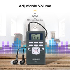 Retekess Wireless Tour Guide Audio System Transmitter 30 Receiver Church Factory