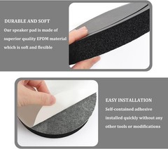 Waterproof Speaker Foam Enhancer – 6.5″ Rings for Superior In-Car Audio